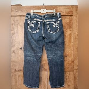 LA Idol cropped jeans